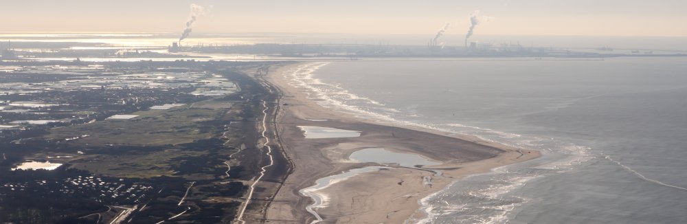 Zandmotor bij Ter Heijde. Foto: Rijkswaterstaat/Jurriaan Brobbel